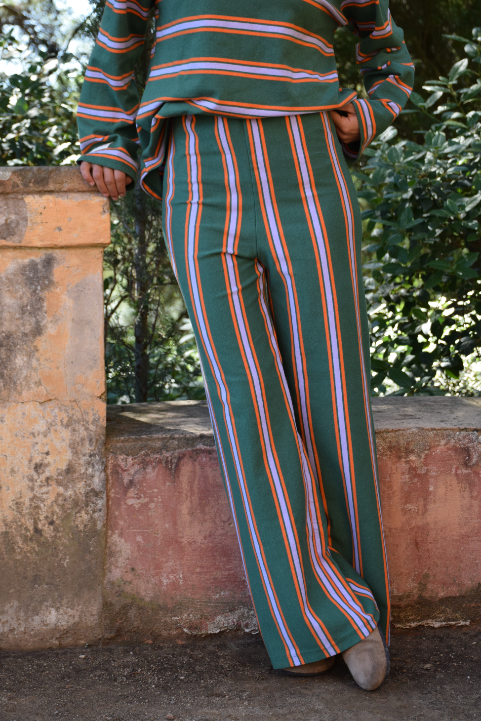 MindTraveler - Venta al por mayor Pantalones - Mujer - Pantalón Filipa Verde4