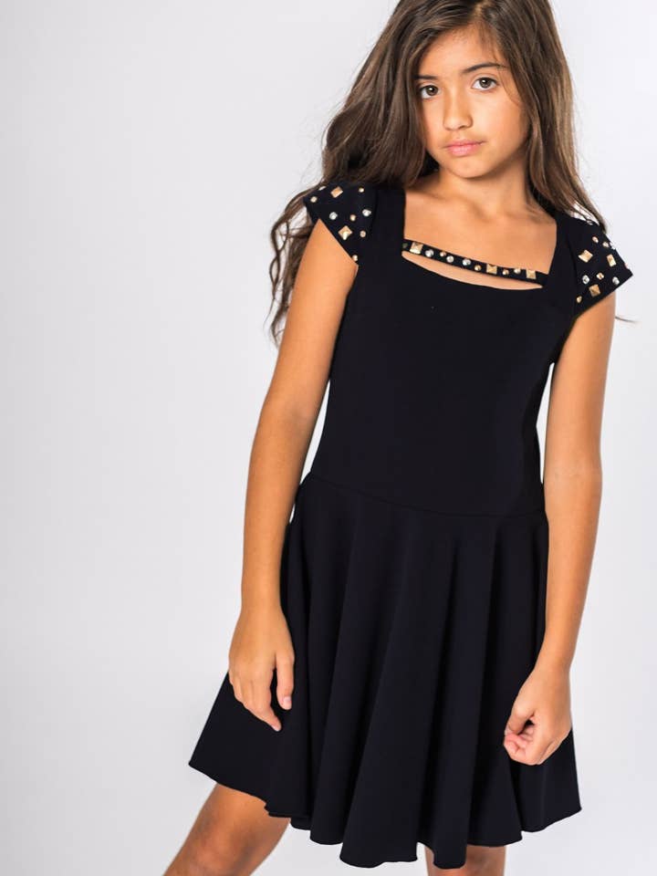 Riley | Preto | Venda por atacado de Zoe Ltd