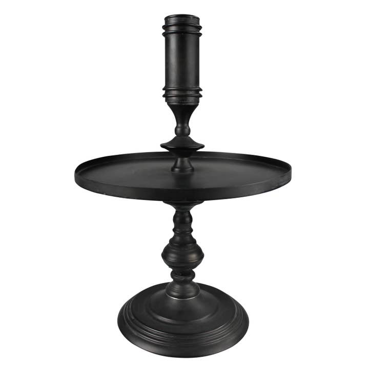 HomArt - Vendita all'ingrosso Portacandele - Glamis Taper Holder, nero0