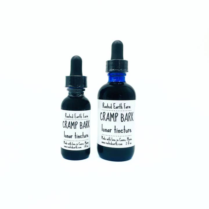 Rooted Earth Farm + Apothecary - Wholesale Tincture - Cramp Bark Tincture - 2 Size Options