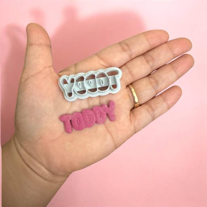 Toddy Polymer Clay Cutter for wholesale by Roussell Prints and Demand LLC