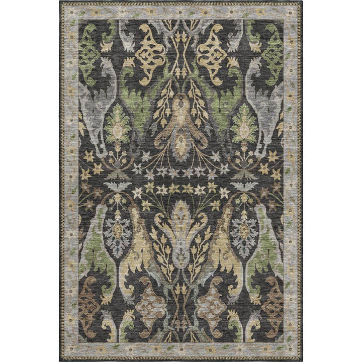 Hatay HY6 Zwart 2'3"x7'6" voor wholesale door Dalyn Rug