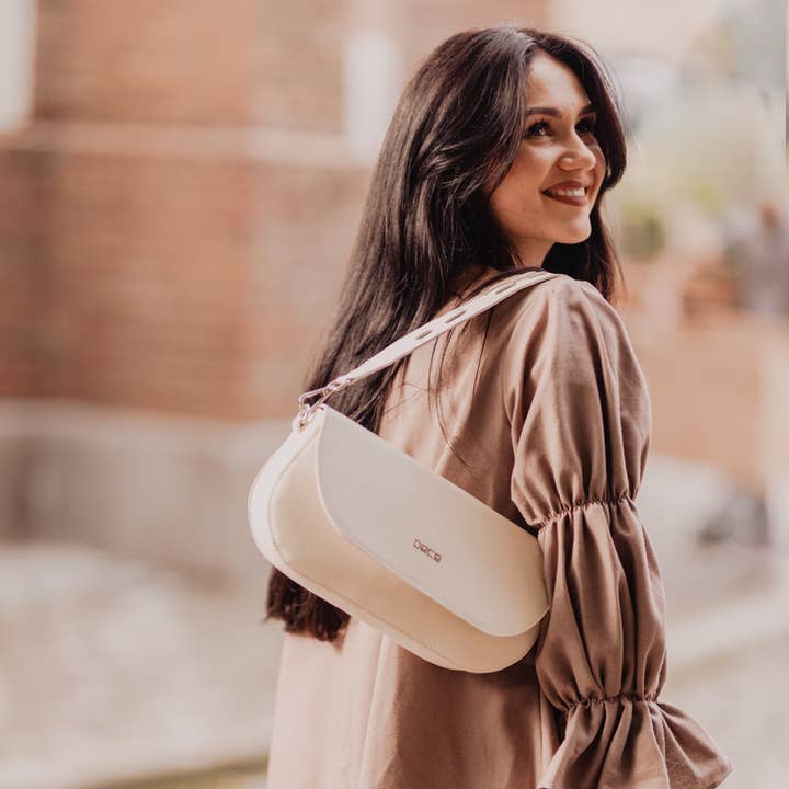 Apple Textile Clutch Vegan Shoulder Bag for wholesale by DECE Market