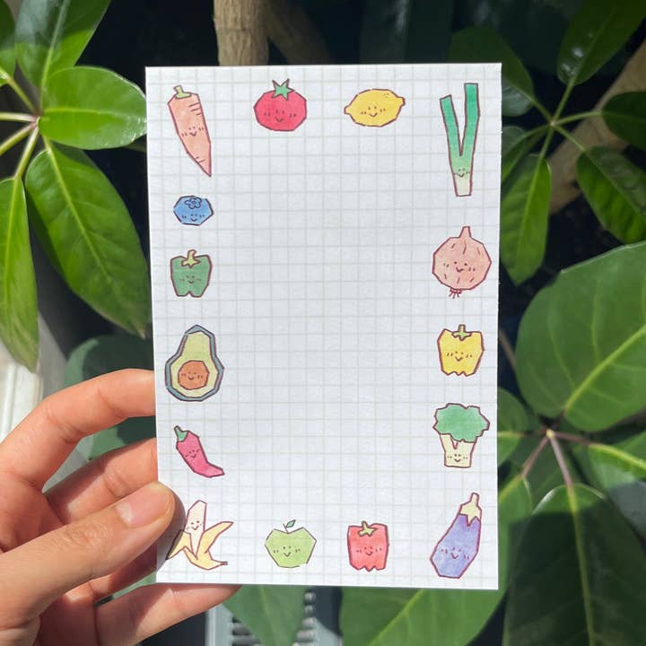 grocery frens 4x6 in memo pad for wholesale by cxnart