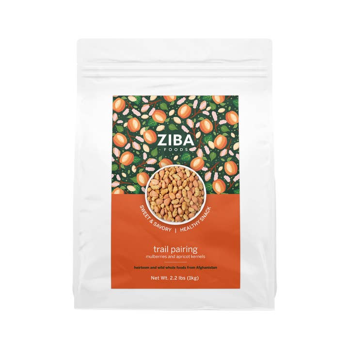 Ziba Foods - Wholesale Trail Mix - Mulberry & Sweet Apricot Seeds Pairing Vegan Trail Mix 1kg