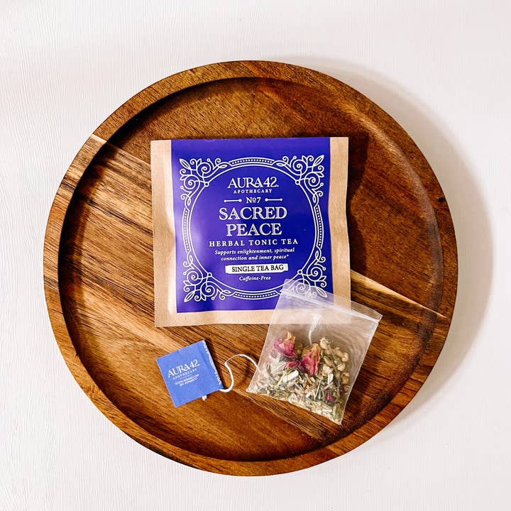 No. 7 - Herbal Tonic Tea | Sacred Peace - Single for wholesale by Aura42® Apothecary