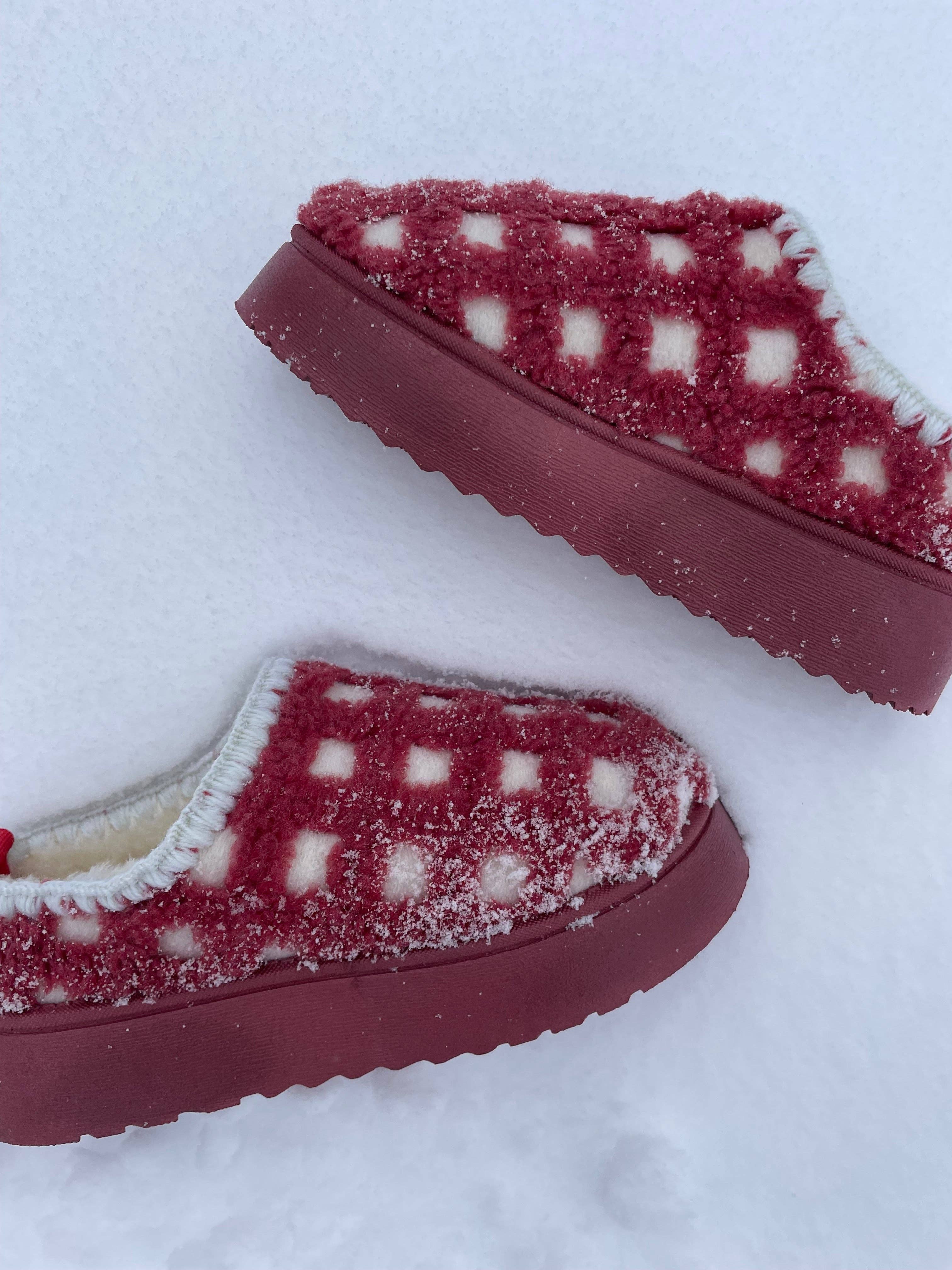 Midnight Lunch - Wholesale Slippers - Women's - Alpine Slipper | Signature Red1