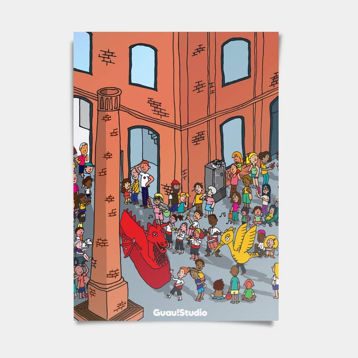 WOW! STUDIO POBLENOU KAN SALADRIGUES SKRIVA UT A6 för wholesale av Guau! Studio