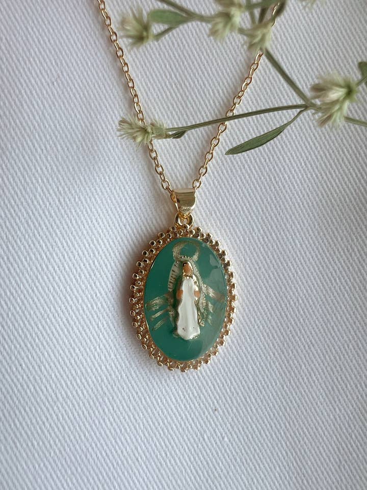 Miraculous Medal (Medal of Our Lady of Graces) Necklace for wholesale by Harleigh Leonards Designs