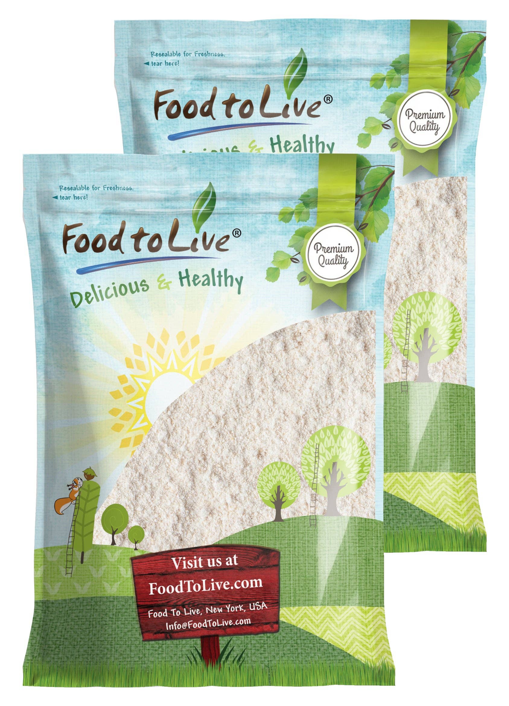 Food To Live - Wholesale Flour - Gluten-Free Organic Whole Grain White Sorghum Flour – by Food to Live7