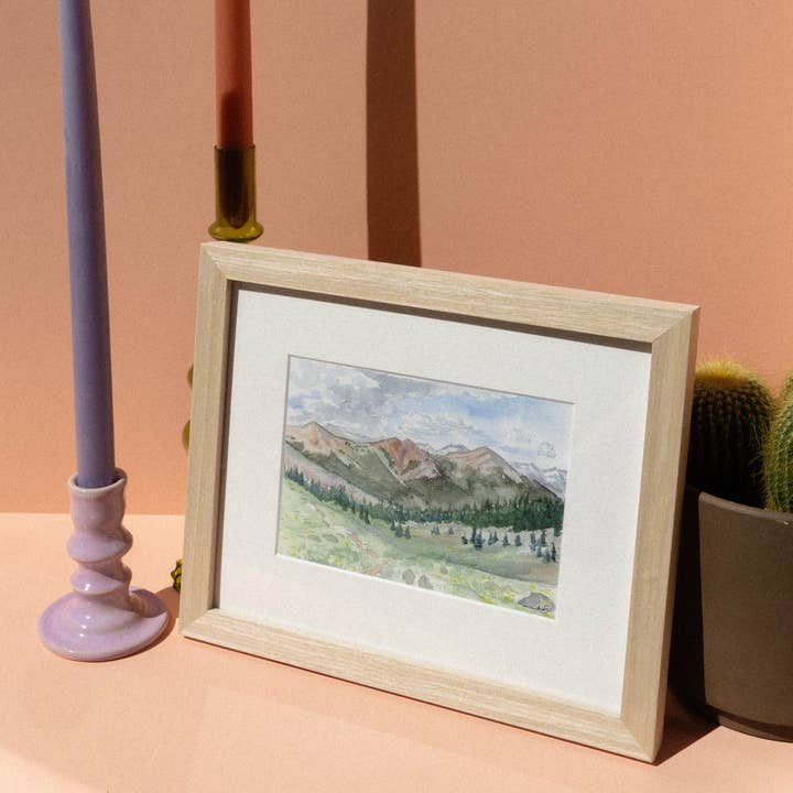 Mel K. Olrich Art - Wholesale Art Print - Southwest Colorado, San Juan mountains, art print4