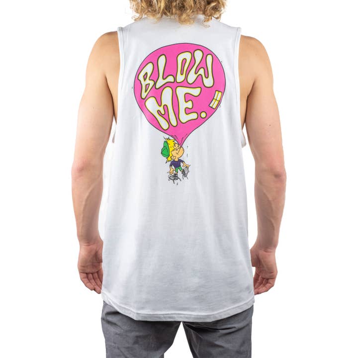 Débardeur Blow Me pour la vente par Bubble Gum Surf Wax