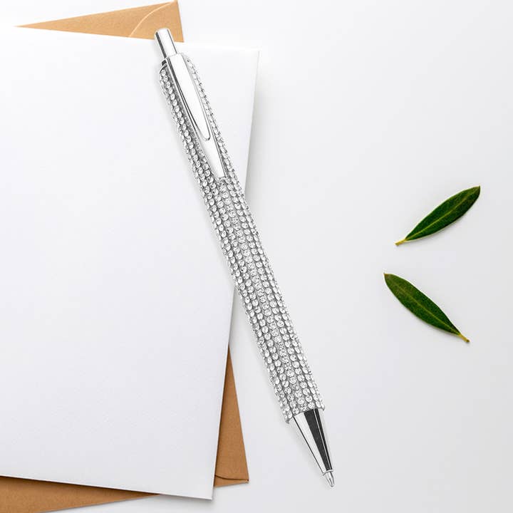 Sensibling Corp. - Vente Stylos - Stylo à bille orné de cristaux10
