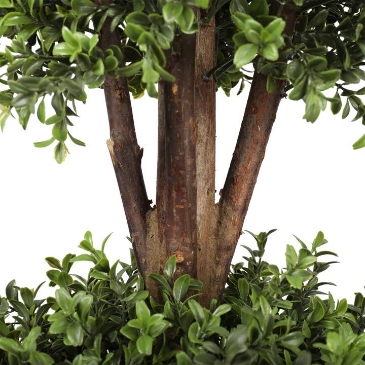 Mills Floral Company – wholesale Artificial plant – UV Boxwood Triple Ball Topiary - 59 Inch