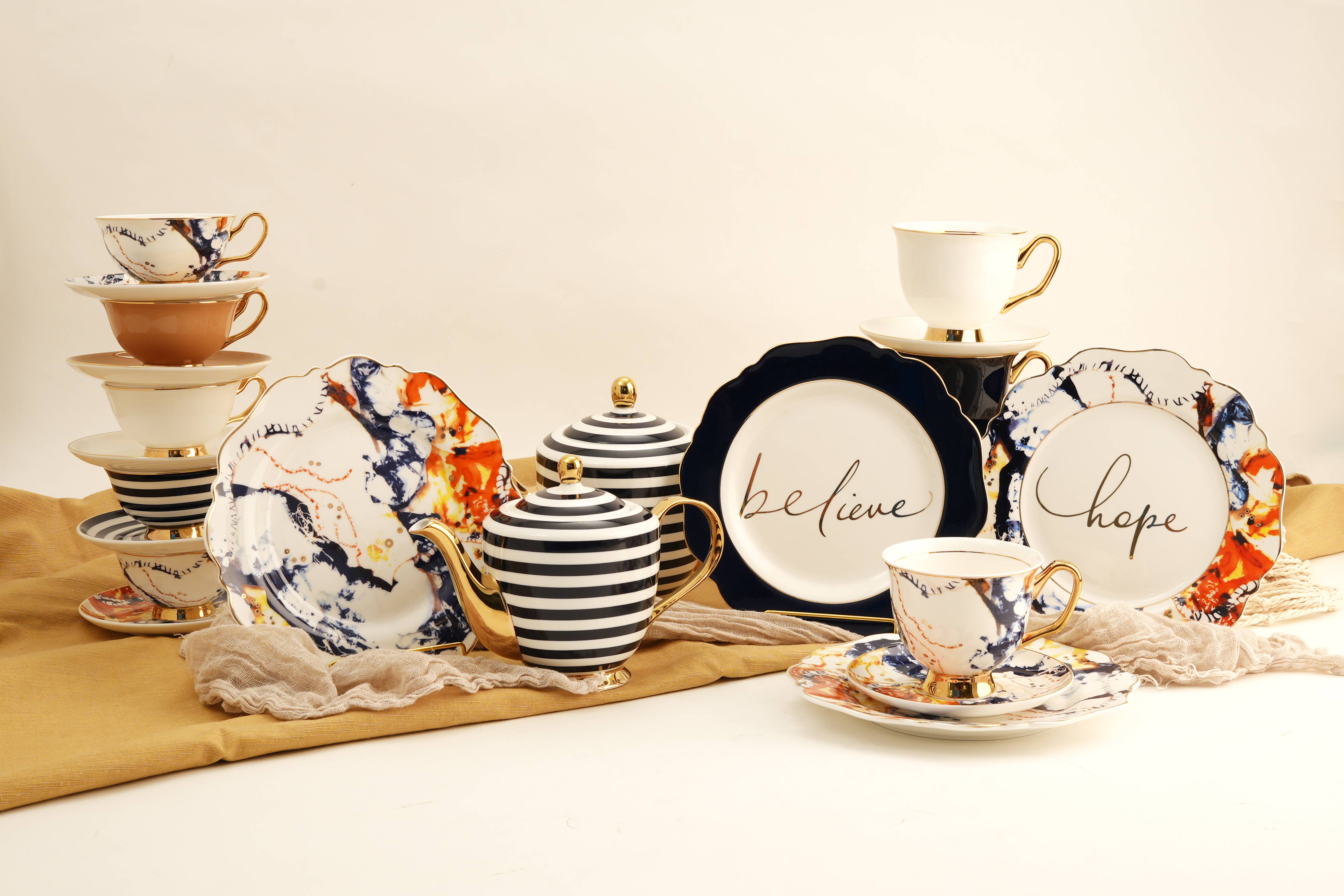 LyndalT - Wholesale Coffee/Tea Cup - Arterie Teacup and Saucer - 250mL6