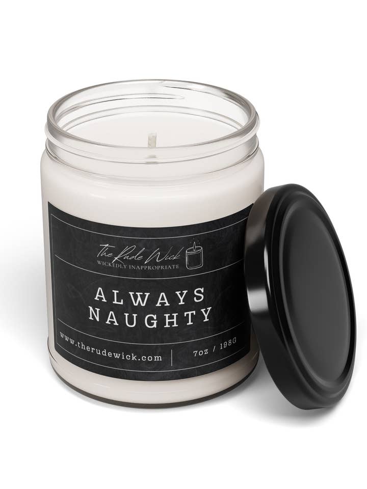 Sempre Malandro - Vela de Soja Divertida Sarcástica e Rude 200g por atacado de Old Barn Candles