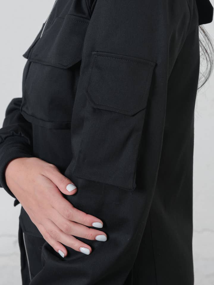 Metamorphoza - Wholesale Jacket - Women's - Avant Garde Zipper Jacket12