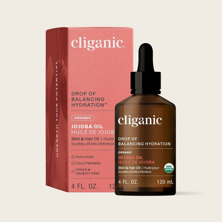 Cliganic - Wholesale Bath/Body Oil - Carrier Oils - Organic Jojoba Oil