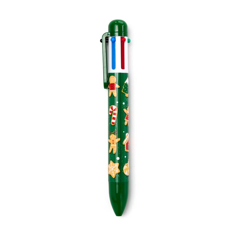 Puckator Ltd - Wholesale Pen - Christmas Baker Street Multi Colour Pen (6 Colours)4