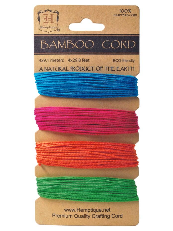 Bambus-Schnur-Karte für den Großhandel von Hemptique