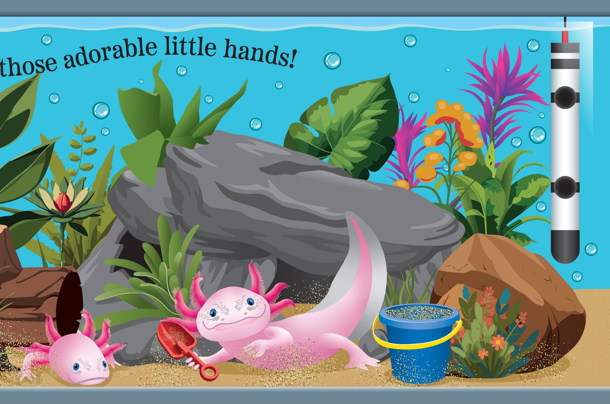 Bonnie Lee Books - Wholesale Baby & Toddler Book (0-2) - SMILE, SMILE AXOLOTL [BABY BOOK]4