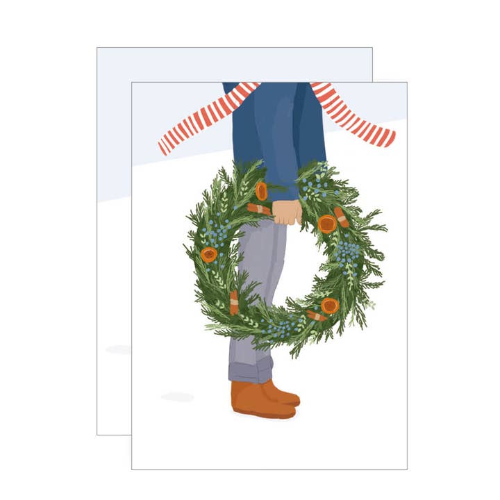 Christmas greetings | folding card for wholesale by MIAO Papeterie