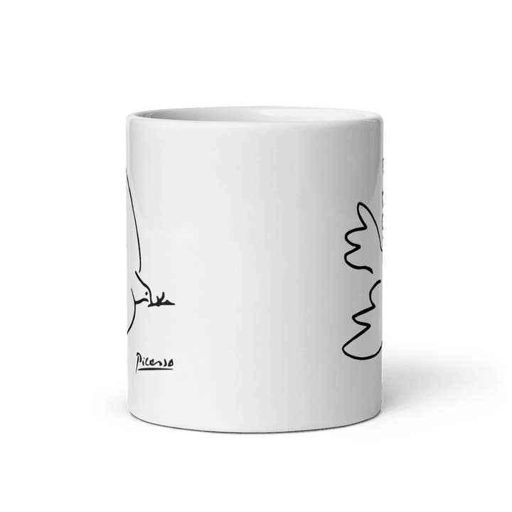 Art-O-Rama Shop - Wholesale Coffee Mug - Pablo Picasso Dove Of Peace 1949 Artwork Mug1