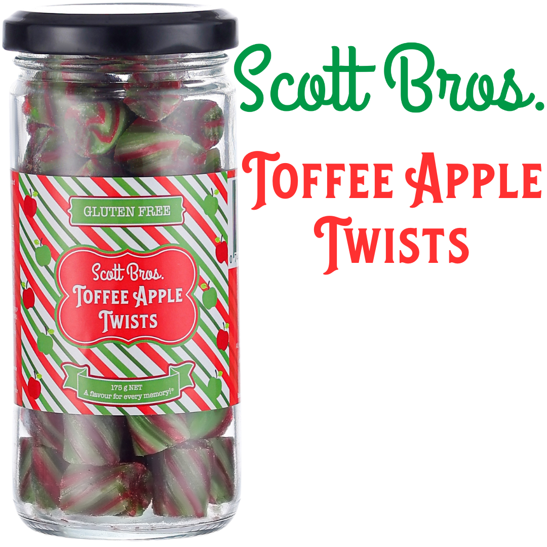 Scott Bros. CANDY - Wholesale Gift box - 16 x Gift Boxes - 4 Flavours / 48 Jars5