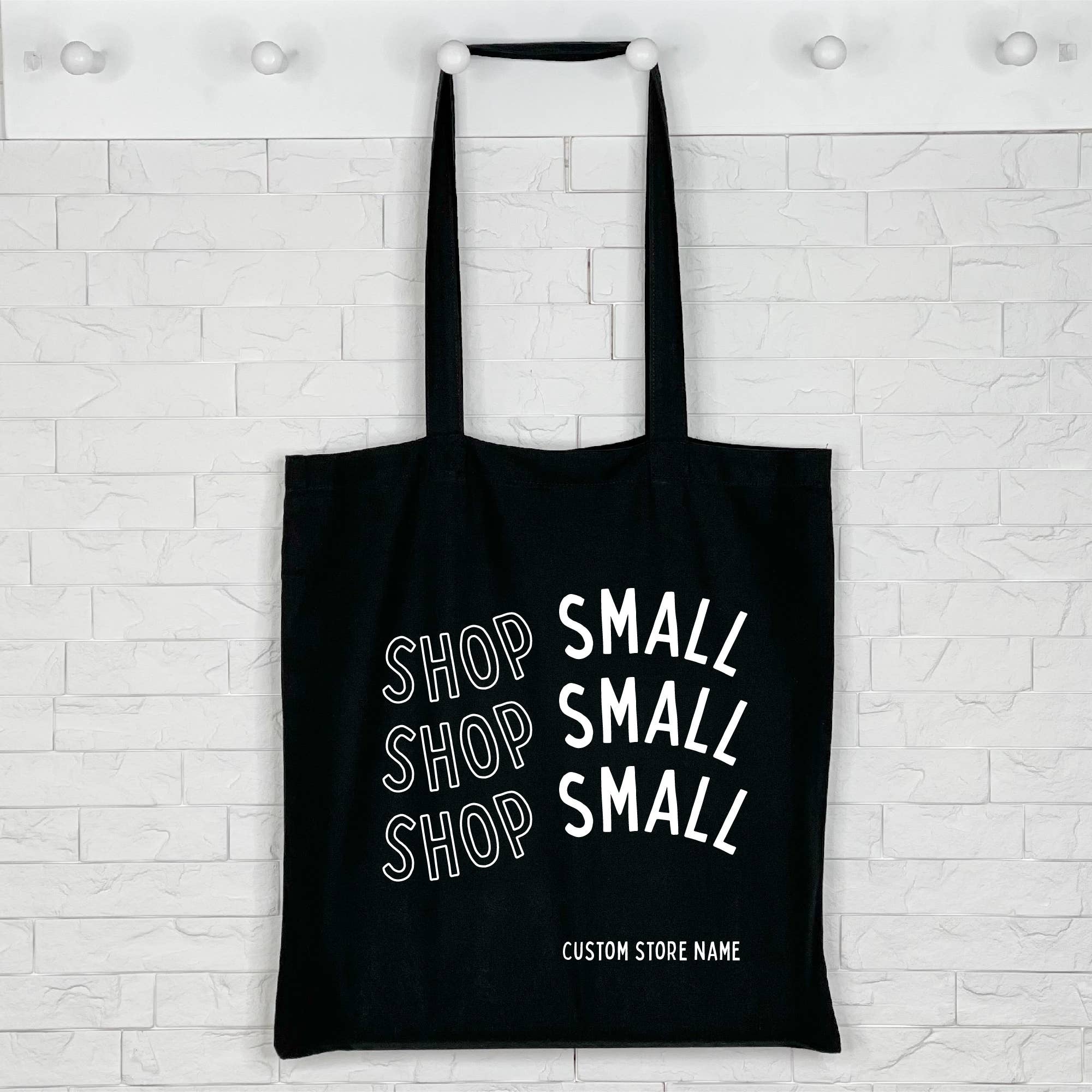 Lovetree Design - Vendita all'ingrosso Borsa tote - Unisex - Acquista una piccola borsa tote personalizzata con carattere ondulato3