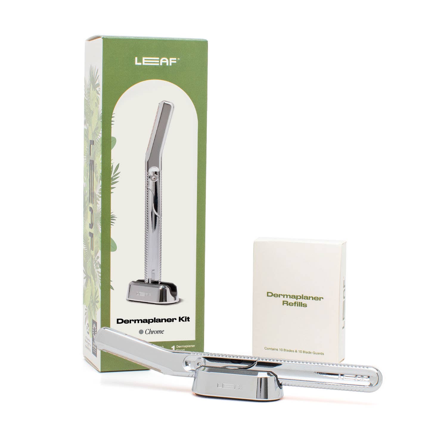 Leaf Shave - Wholesale Skin Smoothing Kit - Leaf Dermaplaner Kit & Gift Set0