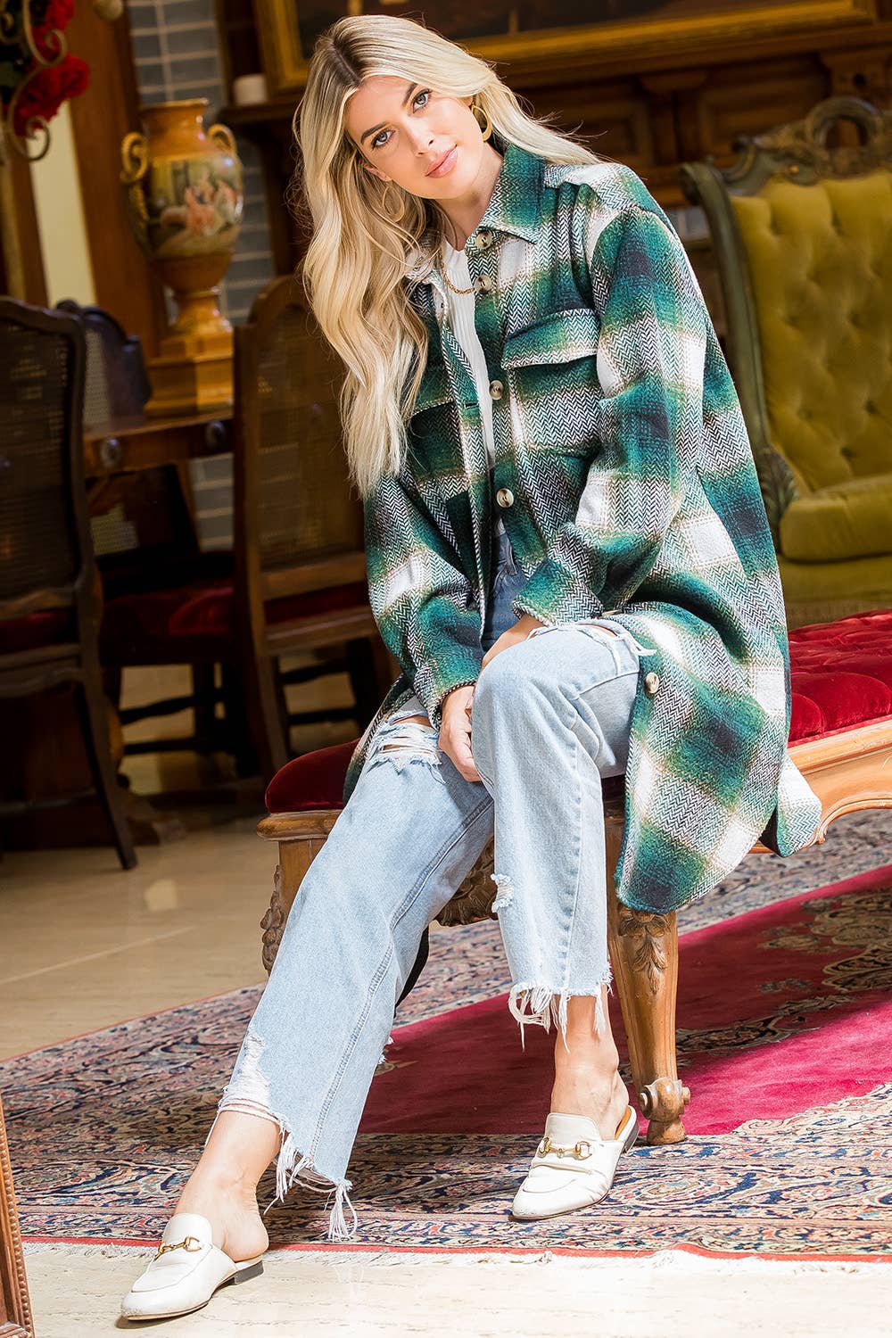 Sweet Lovely by Jen - Wholesale Shirt Jacket/Shacket - Women's -  SHACKET/OUTERWEAR25