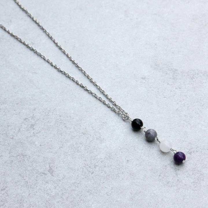 daniAWESOME - Wholesale Pendant/Charm Necklace - Asexual Pride Necklace - Pendant or Choker3