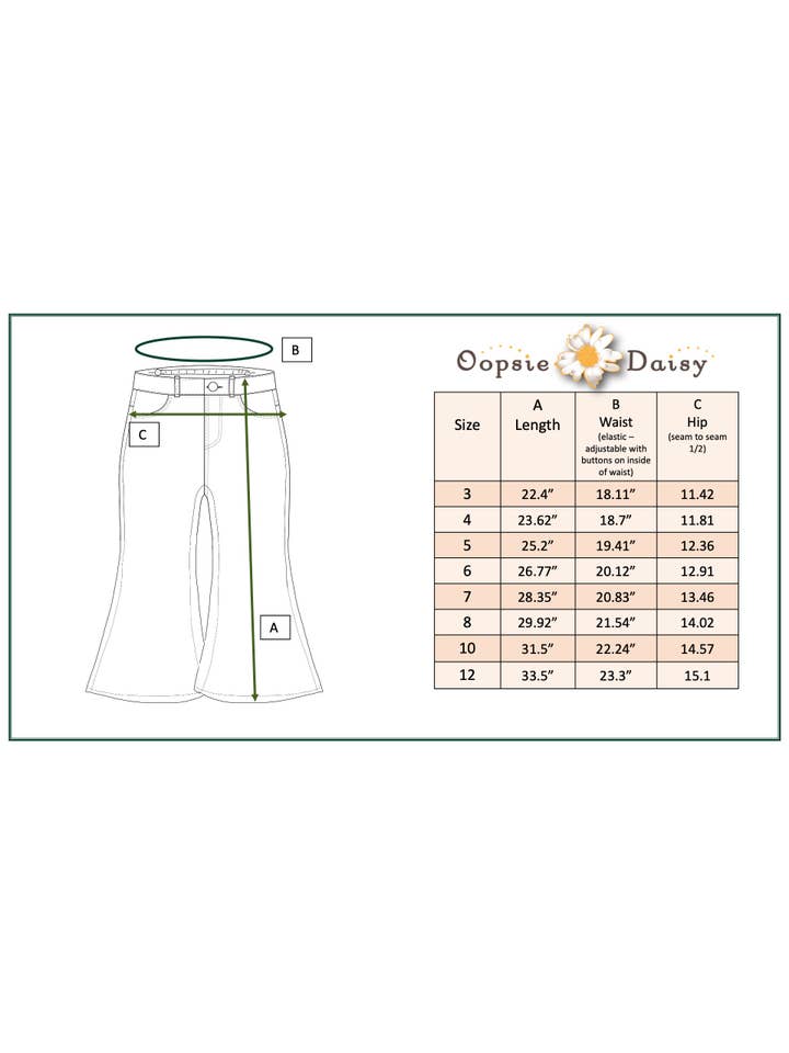 Oopsie Daisy - Wholesale Jeans - Kids - Kids Faded Flare Denim Jean Pant4