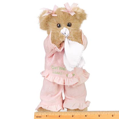 Bearington Collection - Wholesale Stuffed/Plush Toy - Kids & Baby - Sicky Vicky Get Well Bear1