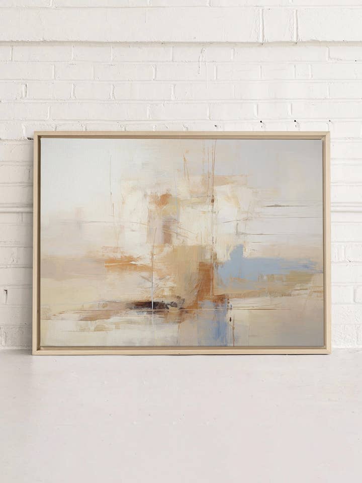 VIVID ECHOES, oeuvre sur toile imprimée pour la vente par Oleka Canvas