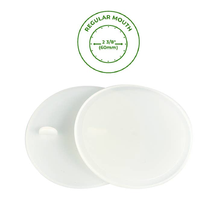 Mason Jar Lifestyle - Wholesale Food Storage Container - Platinum Cured, Leak Proof Silicone Sealing Lid Liners