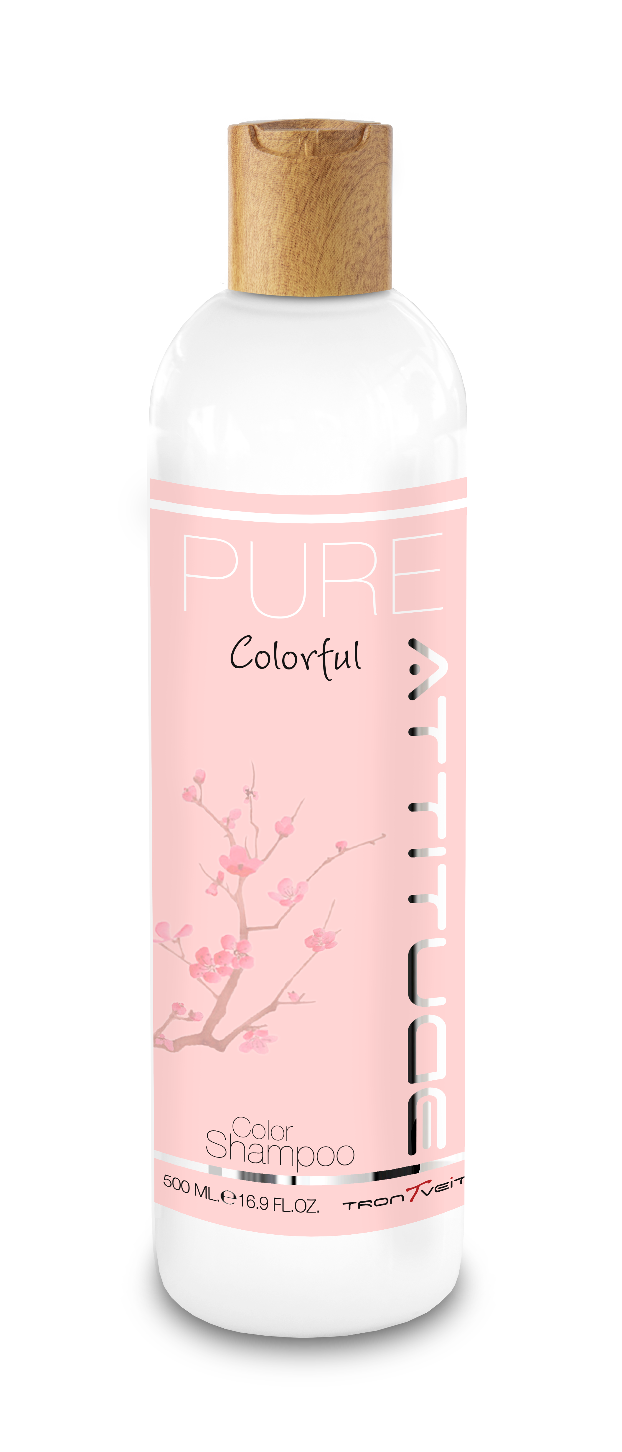 TronTveit - Venta al por mayor Champús para el cabello - Champú TronTveit PURE Colorful ATTITUDE - Champú para cabello 100 % natural y colorido0