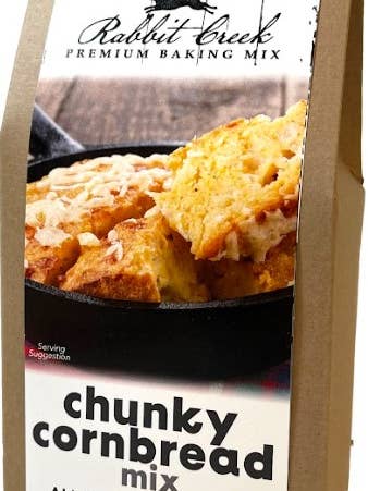 Savory Chunky Cornbread for wholesale by Rabbit Creek Gourmet