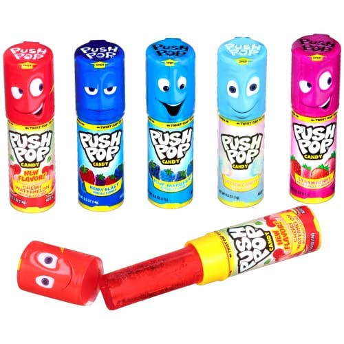 Shop The King - Wholesale Lollipop - Push Pops Pops 24 Per Box5