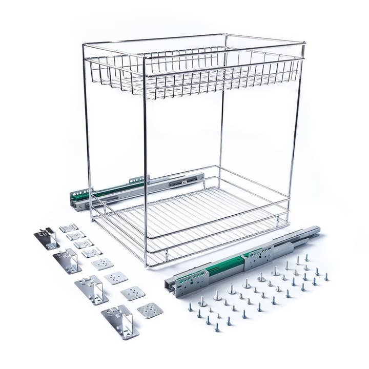 PANIER COULISSANT COULISSANT À 2 NIVEAUX - 1 PIÈCE pour la vente par Depot E-Shop
