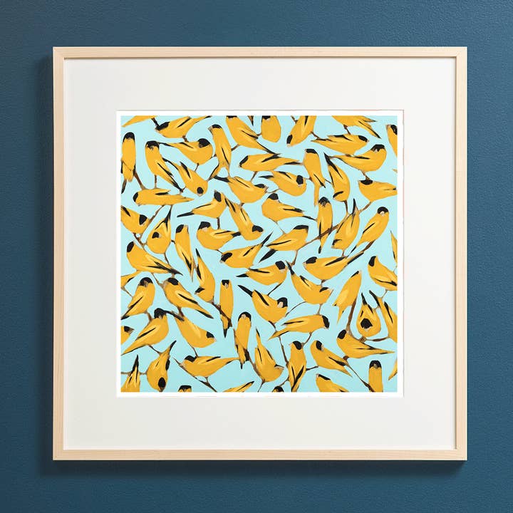 Goldfinches (Paper) for wholesale by Joseph Bradley Studio