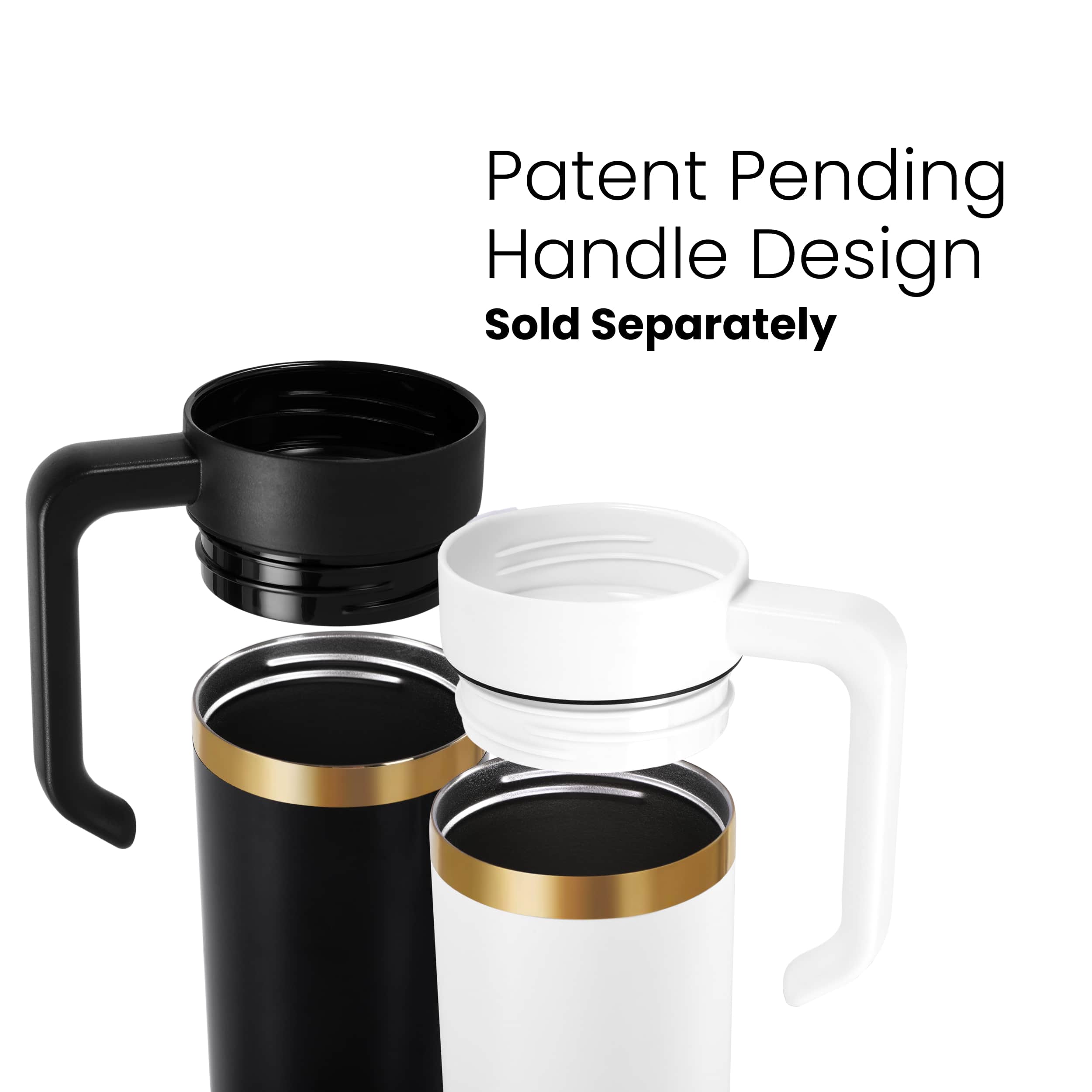 MakerFlo - Wholesale Insulated mug/tumbler - 20oz Skinny Gold4