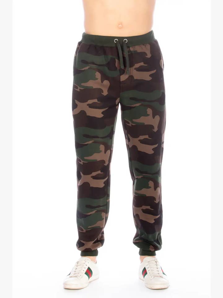 CAMO JOGGER FLEECE SWEATPANTS for wholesale on Faire0
