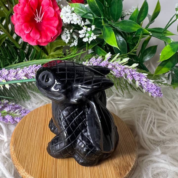 Dragón de obsidiana sin dientes para venta al por mayor de Raven + Sage