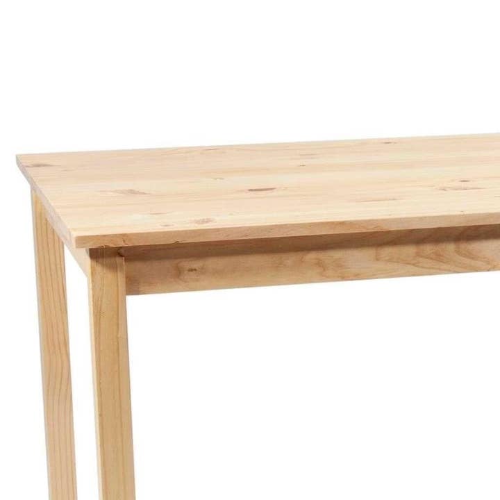 Creaciones Meng - Wholesale Patio Set - Natural color wooden table and 4 chairs set2