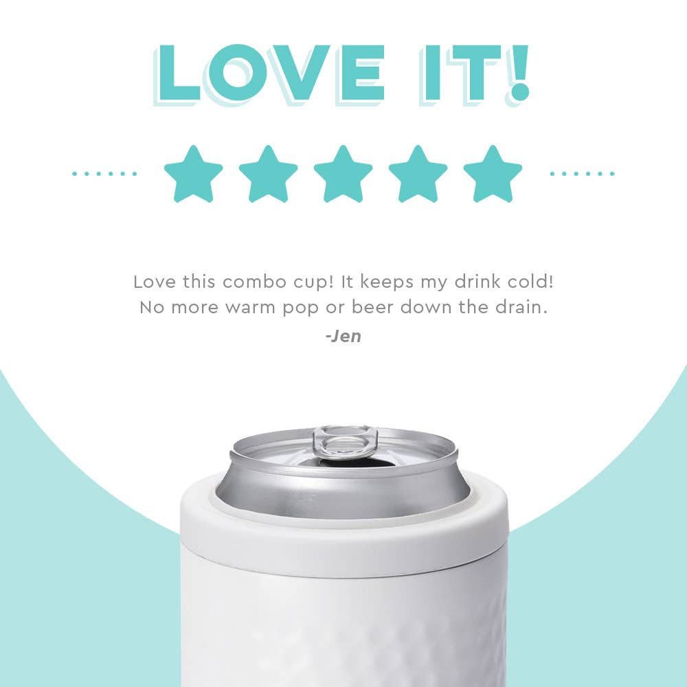 Swig Life - Wholesale Drink Huggers & Koozies - Golf Ball Can + Bottle Cooler (12oz)3