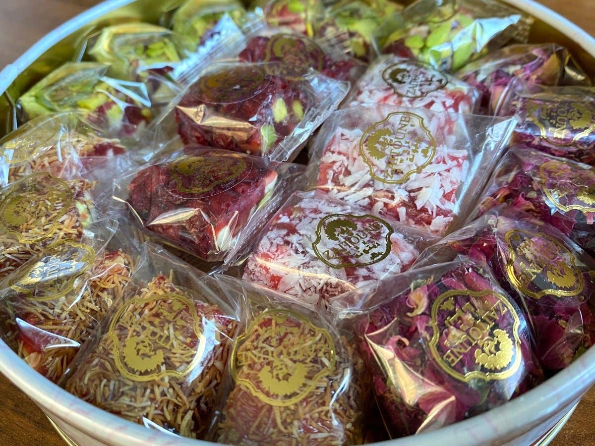 Aladdin - Wholesale Gummy - Zaitoune Turkish Delight Lokum Mix Halal Authentic Candy7