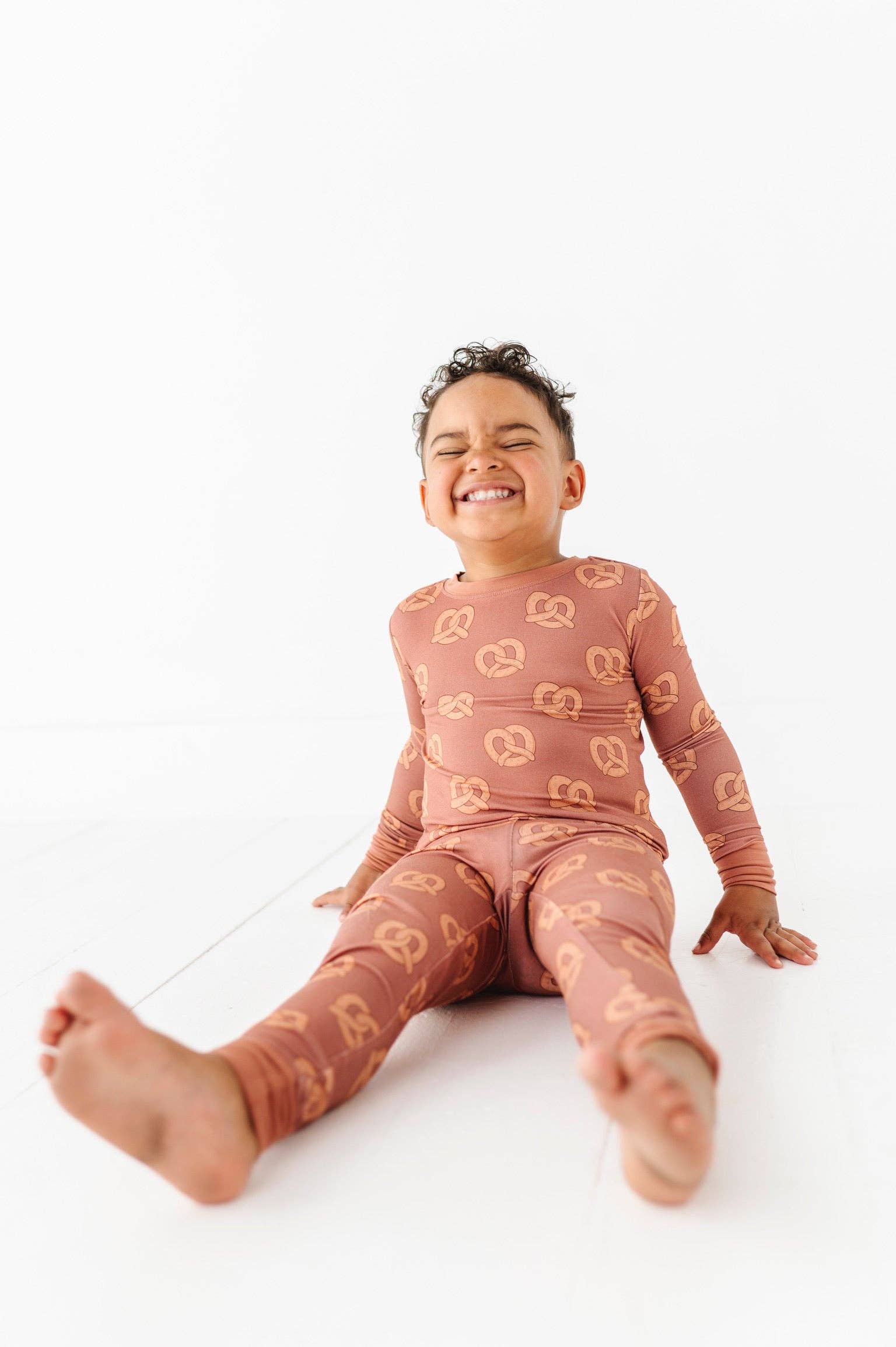 Kiki + Lulu – Conjunto de pijama - Crianças por atacado – Pijamas Pretzel para Crianças2