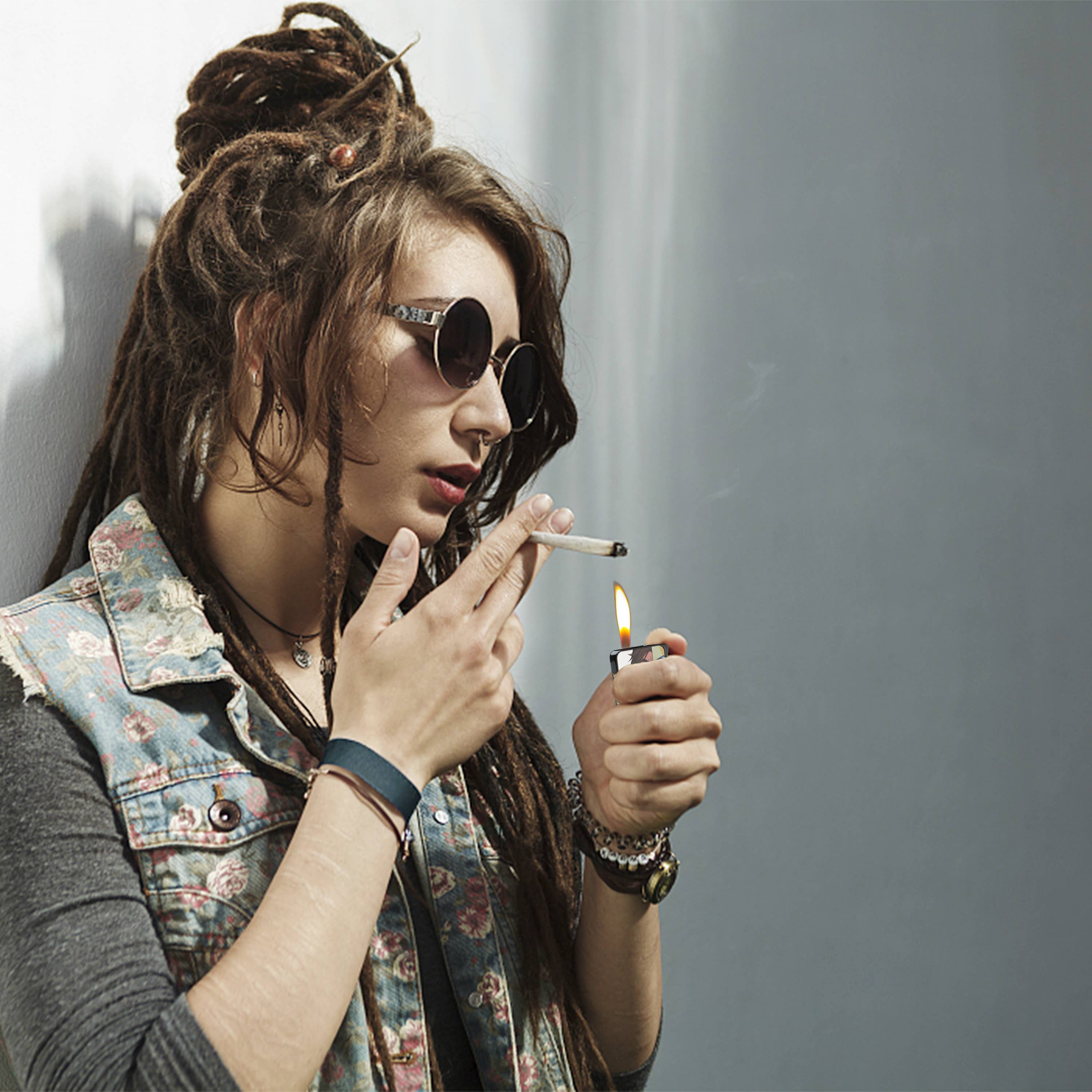 Champ by Polyflame - Vente Briquets - GOLDORAK, Briquet en Metal, Display de 8 Pièces,10