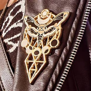 Dagaz Promise Hard Enamel Pin for wholesale by DeadOn Studios